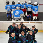 Custom Black White-Red Classic Style Hockey Jersey