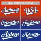 Custom Gradient Fashion Full Button Down Shirts Personalized Team Sport Baseball Jersey