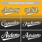 Custom Gradient Fashion Full Button Down Shirts Personalized Team Sport Baseball Jersey