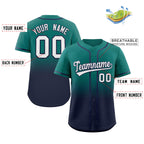 Custom Gradient Stitched Full Button Down Team Sport Uniforms Personalized Baseball Jersey
