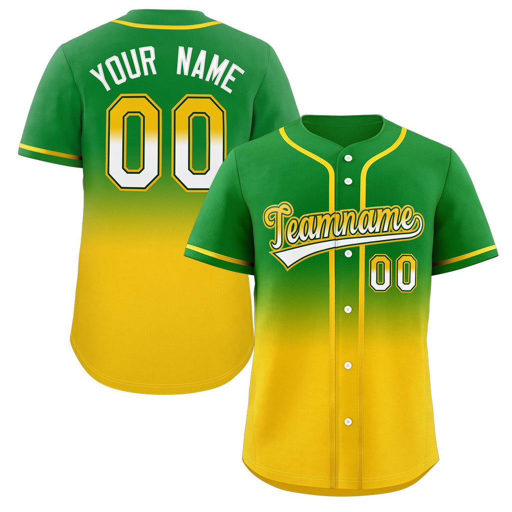 Custom Gradient Stitched Team Sport Shirts Personalized Baseball Jersey for Adults/Youth