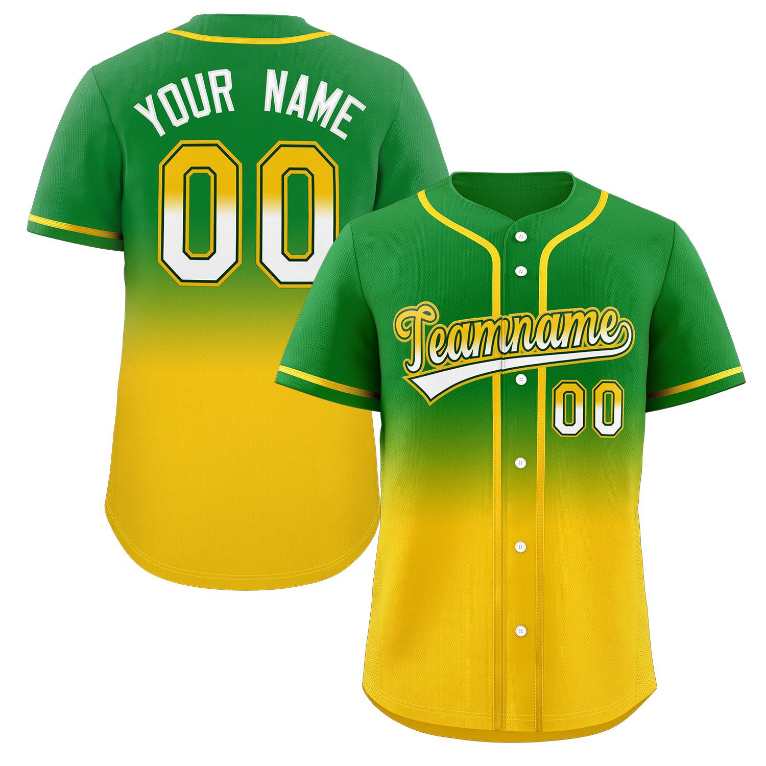 Custom Gradient Stitched Team Sport Shirts Personalized Baseball Jersey for Adults/Youth