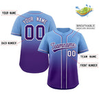 Custom Gradient Stitched Team Sport Shirts Personalized Baseball Jersey for Adults/Youth