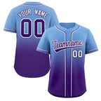 Custom Gradient Stitched Team Sport Shirts Personalized Baseball Jersey for Adults/Youth