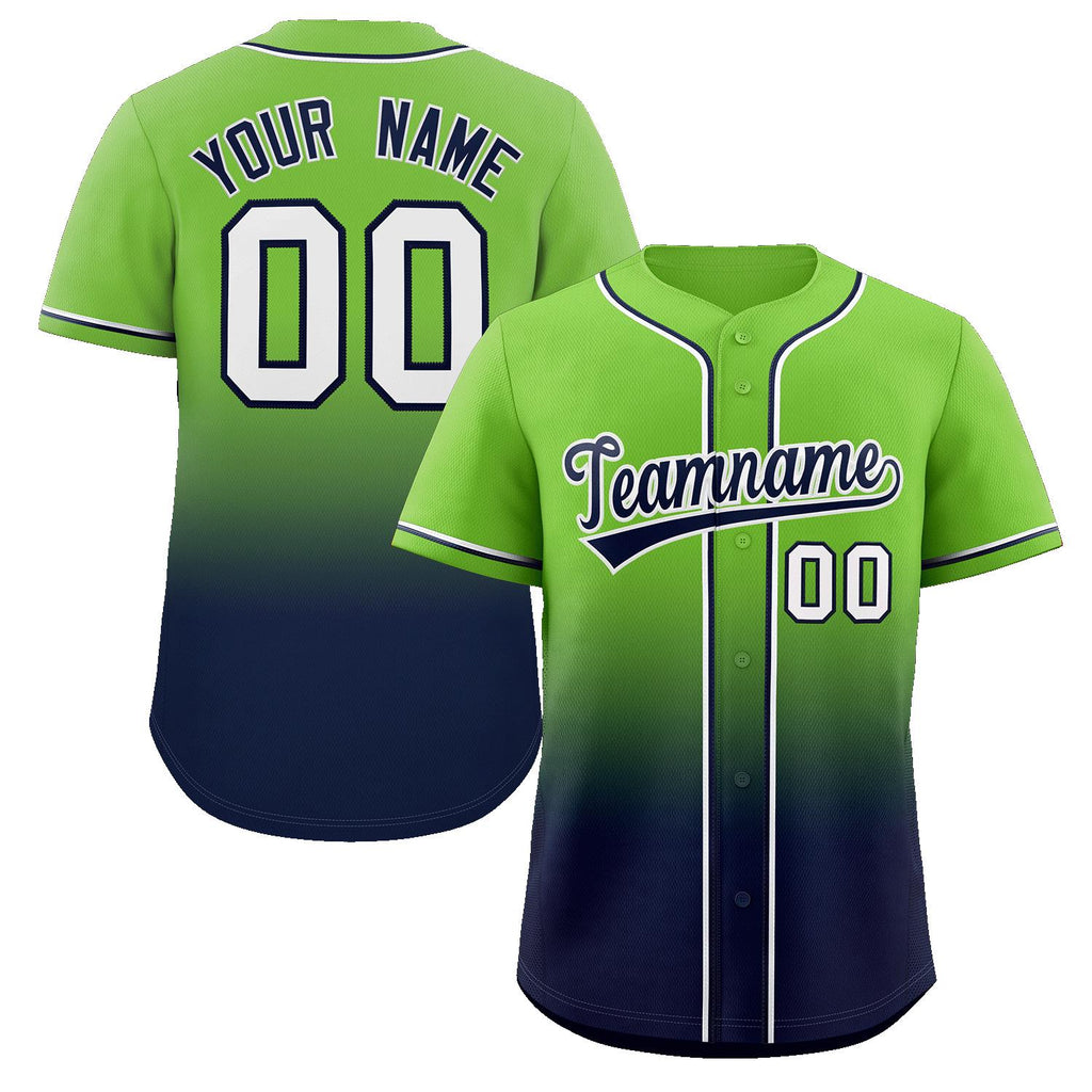 Custom Gradient Stitched Team Sport Shirts Personalized Baseball Jersey for Adults/Youth