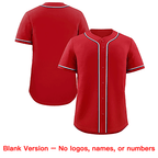 Custom Baseball Jersey Stitched Personalized Baseball Shirts Sports Uniform for Team