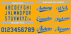 Custom Yellow Royal-White Classic Style Authentic Baseball Jersey