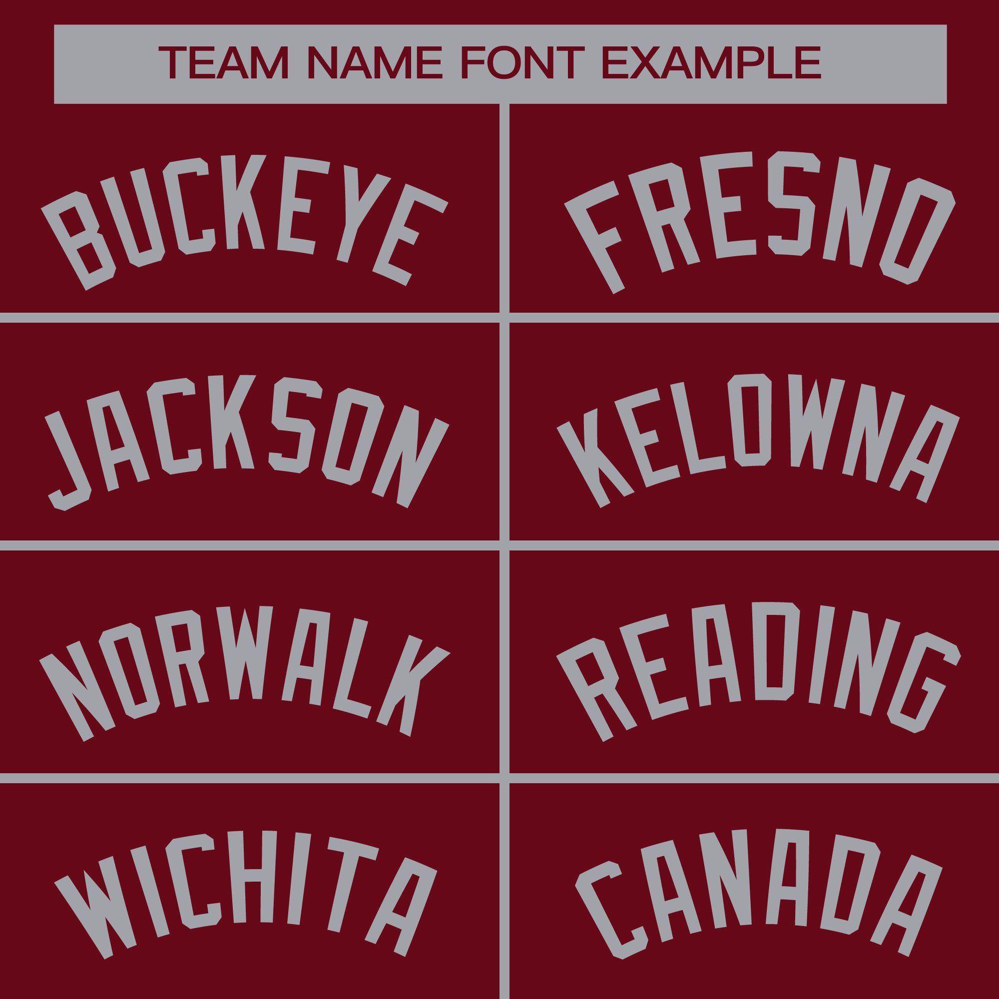 Custom Crimson Gray Full-Snap Varsity Raglan Sleeves Letterman Baseball Jacket