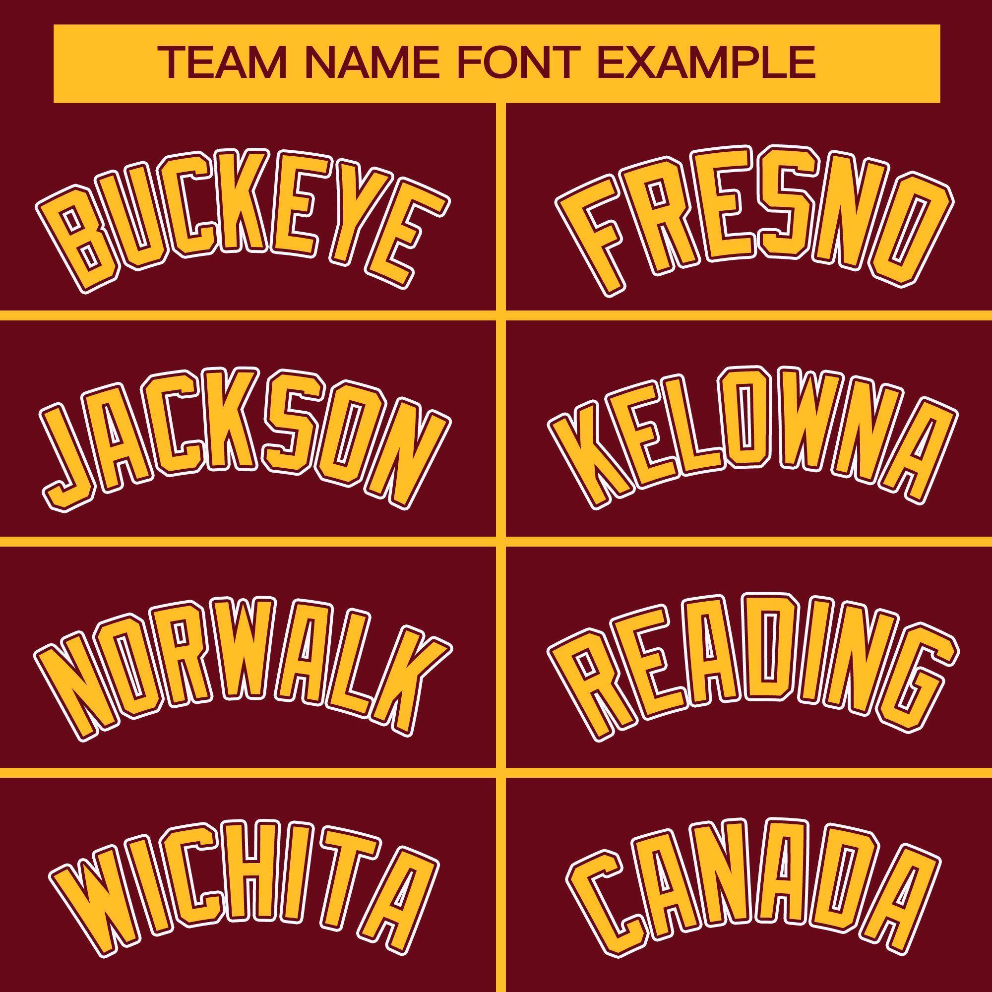 Custom Crimson Gold Full-Snap Varsity Raglan Sleeves Letterman Baseball Jacket