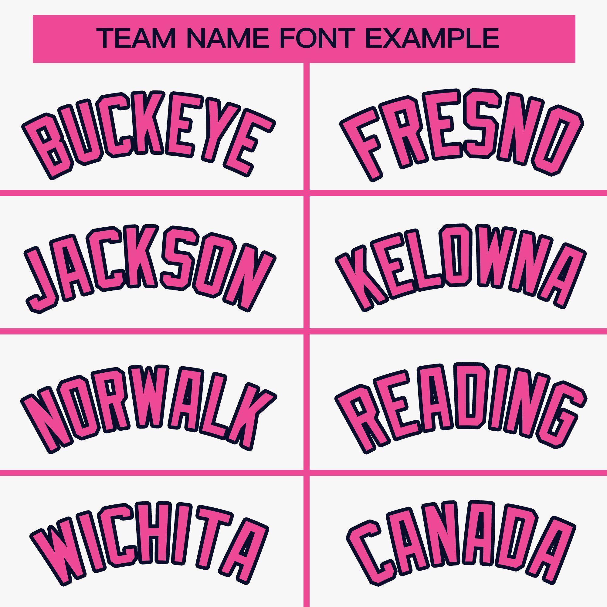 Custom White Pink Full-Snap Varsity Raglan Sleeves Letterman Baseball Jacket