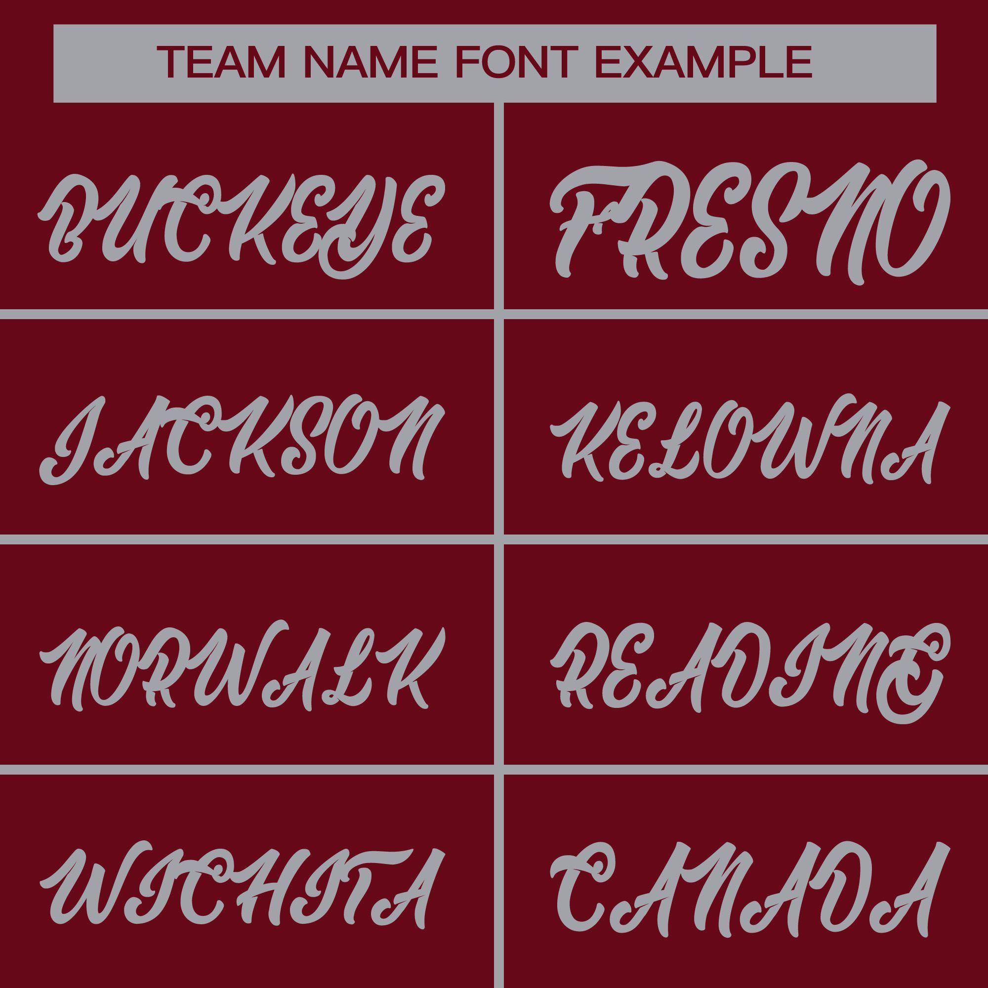 Custom Crimson Gray Full-Snap Varsity Raglan Sleeves Letterman Baseball Jacket