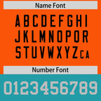 Custom Orange Aqua Raglan Sleeves Full-Snap Varsity Personalized Letterman Baseball Coats Jacket