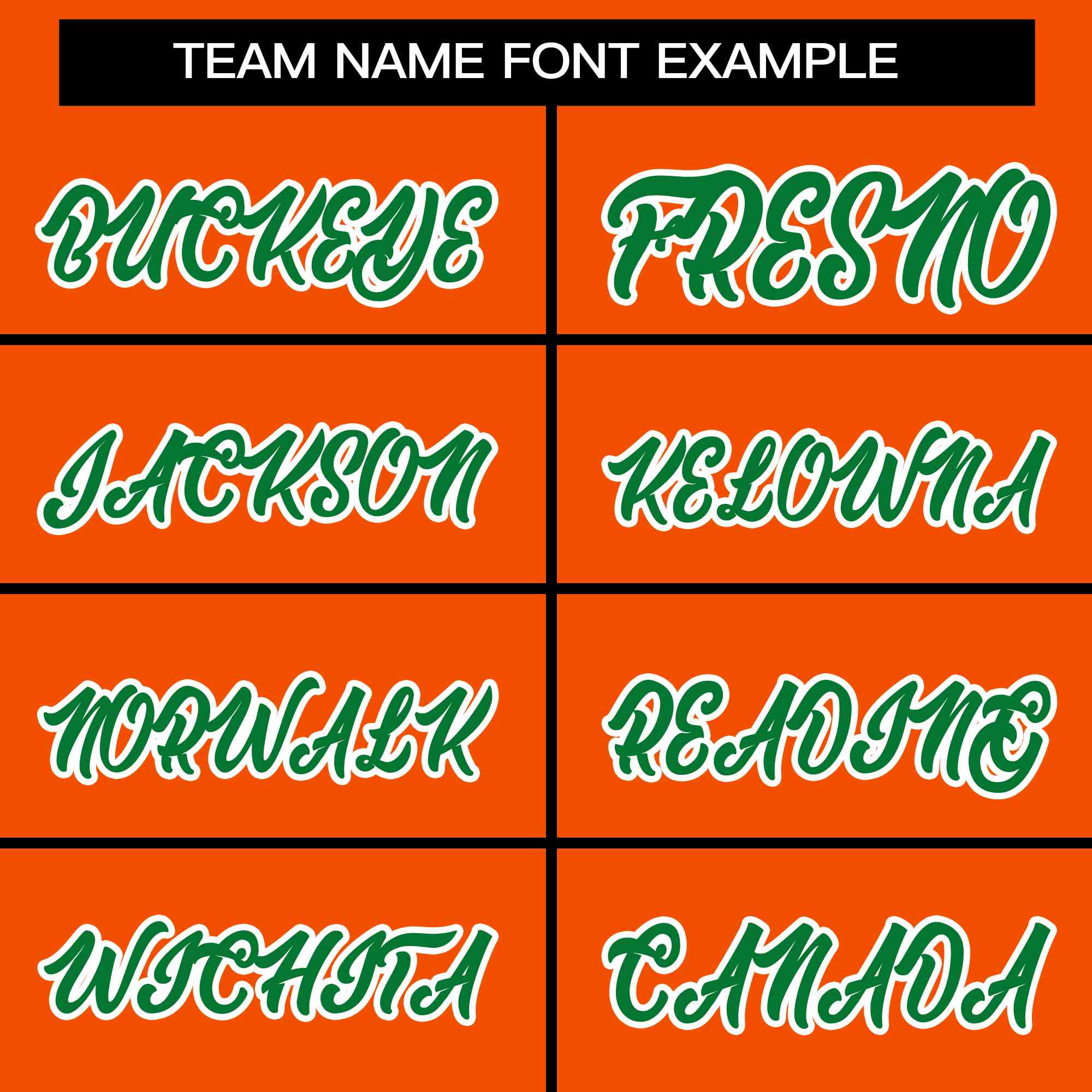 Custom Orange Kelly Green Varsity Full-Snap Raglan Sleeves Letterman Baseball Jacket