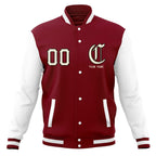 Custom Full-Snap Varsity Letterman Jackets Personalized Baseball Coats
