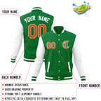 Custom Varsity Letterman Baseball Jackets Personalized Full-Snap Stitched Coats for Adults