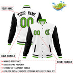 Custom Varsity Letterman Baseball Jackets Personalized Full-Snap with Raglan Sleeves