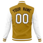 Custom Varsity Letterman Jacket Personalized Stitched Bomber Baseball Coat
