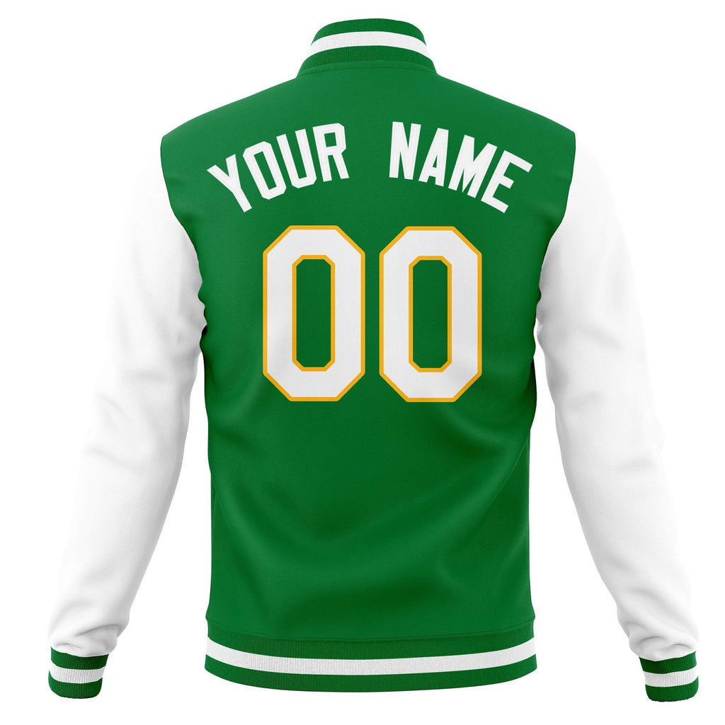 Custom Personalized Stitched Varsity Jacket and Full-Snap Baseball Coats