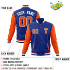 Custom Full-Snap Cotton Blend Baseball Jackets Varsity Letterman Coats