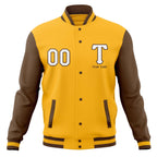 Custom Personalized Letterman Varsity Jacket Stitched Baseball Coats for Adults