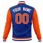 Custom Personalized Letterman Varsity Baseball Jacket Stitched Name Number