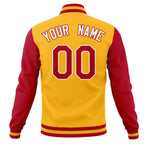 Custom Personalized Letterman Varsity Baseball Jacket Stitched Name Number