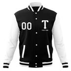 Custom Full-Snap Letterman Varsity Baseball Jacket Stitched Name Number