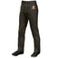 Custom Black Yellow Pinstripe Fit Stretch Practice Loose-fit Baseball Pants