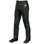 Custom Black Kelly Green Pinstripe Fit Stretch Practice Loose-fit Baseball Pants