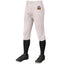 Custom White Red Pinstripe Fit Stretch Practice Knickers Baseball Pants