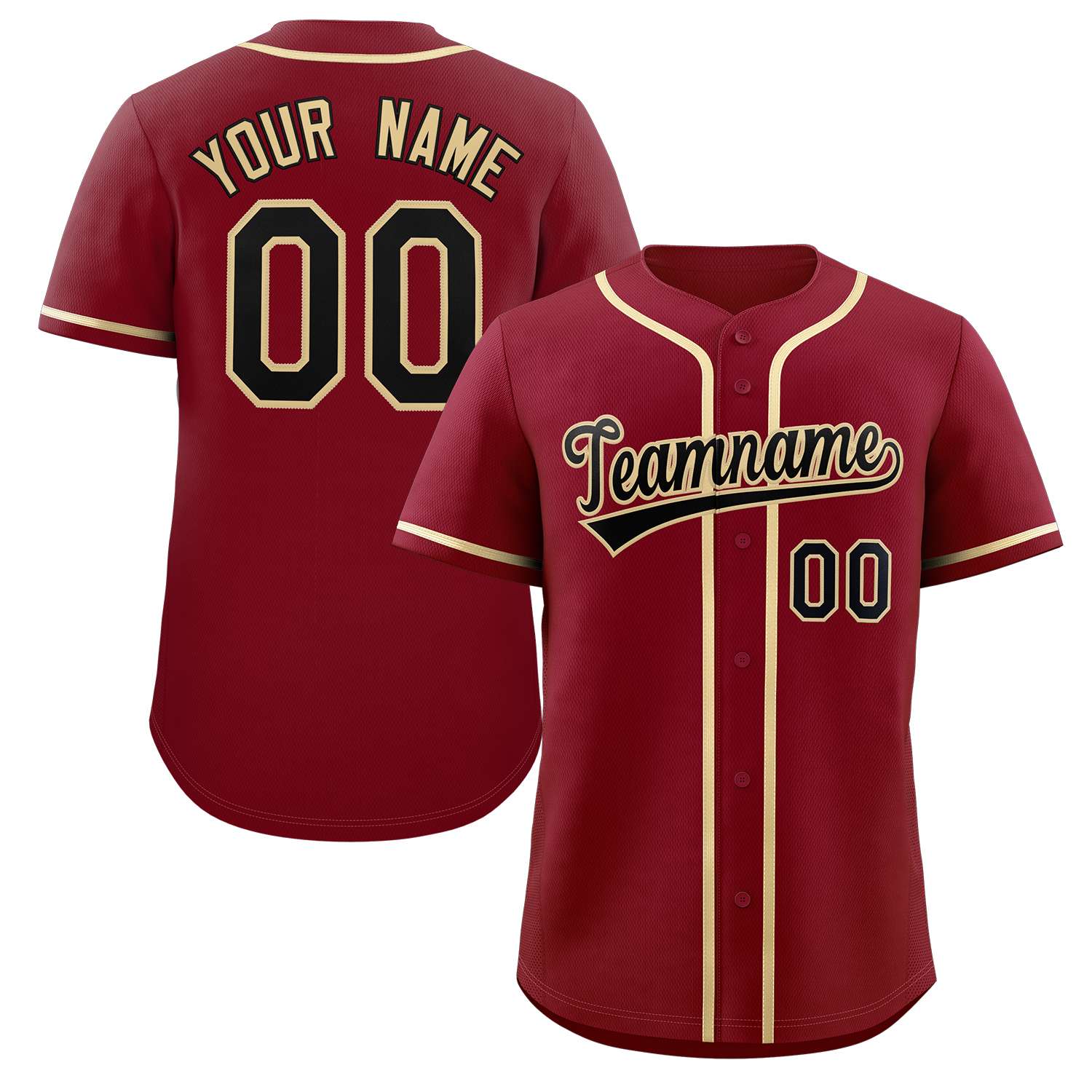 Custom Baseball Jersey Stitched Personalized Baseball Shirts Sports Uniform for Team Main image