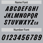 Custom Silver Classic Style American Football Jerseys