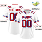 Custom White Classic Style American Football Jerseys