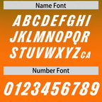 Custom Kelly Green Orange Gradient Fashion Outdoor Authentic Football Jersey