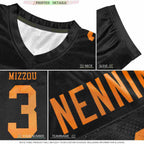 Custom Kelly Green Orange Gradient Fashion Outdoor Authentic Football Jersey