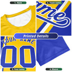 Custom Fluorescent Green Pink Personalized Neckline Square Classic Authentic Football Jersey