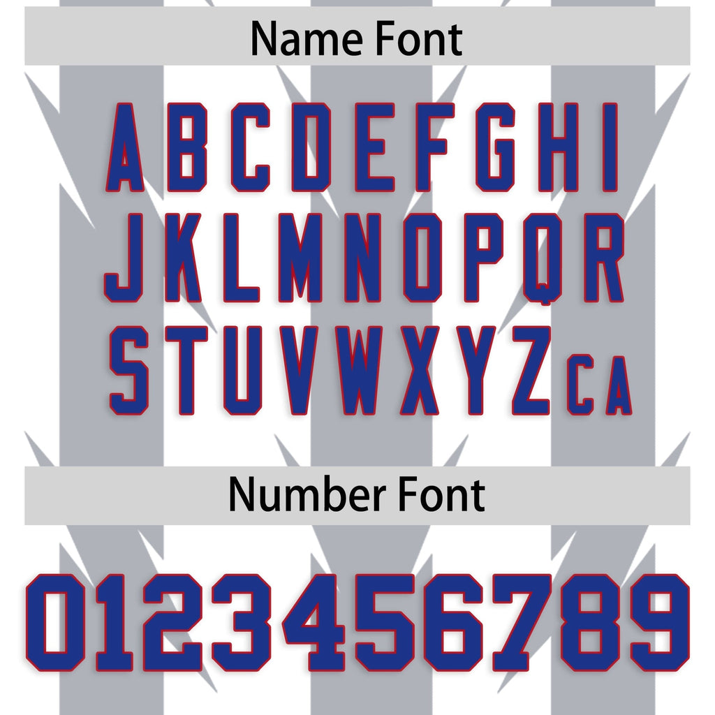Custom White Gray Personalized Razr Stripe Graffiti Pattern Flag Football Jersey