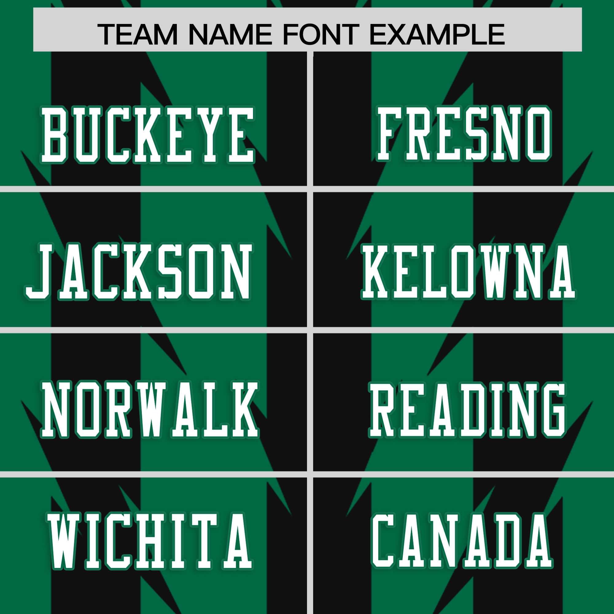 Custom Kelly Green Black Personalized Razr Stripe Graffiti Pattern Flag Football Jersey