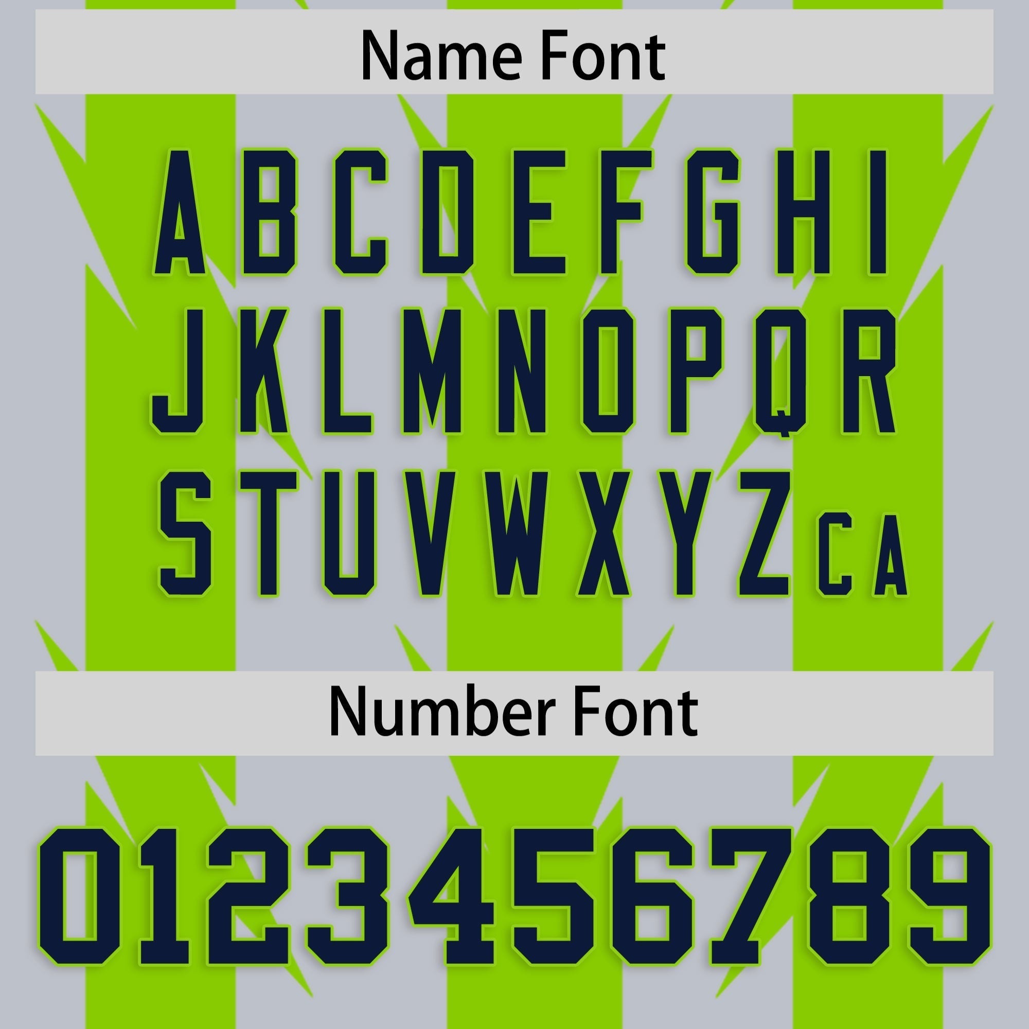 Custom Gray Neon Green Personalized Razr Stripe Graffiti Pattern Flag Football Jersey