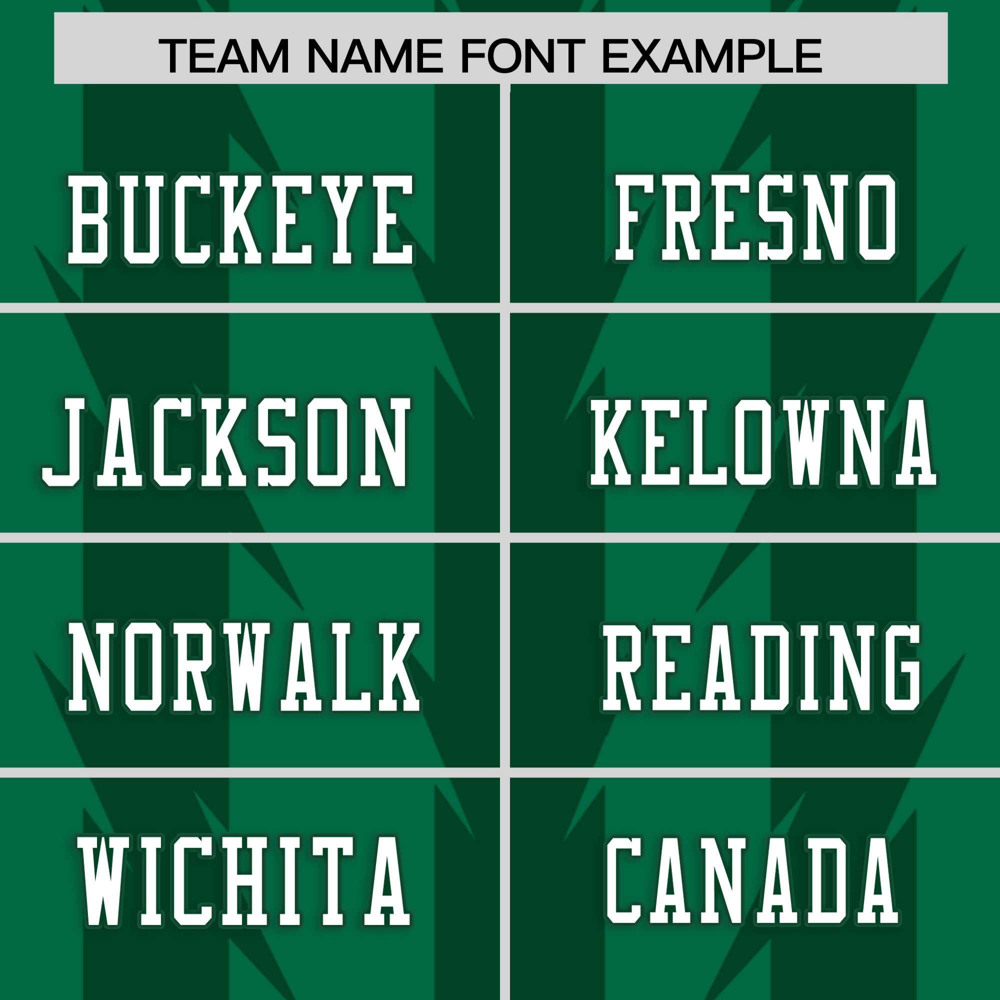 Custom Kelly Green Green Personalized Razr Stripe Graffiti Pattern Flag Football Jersey