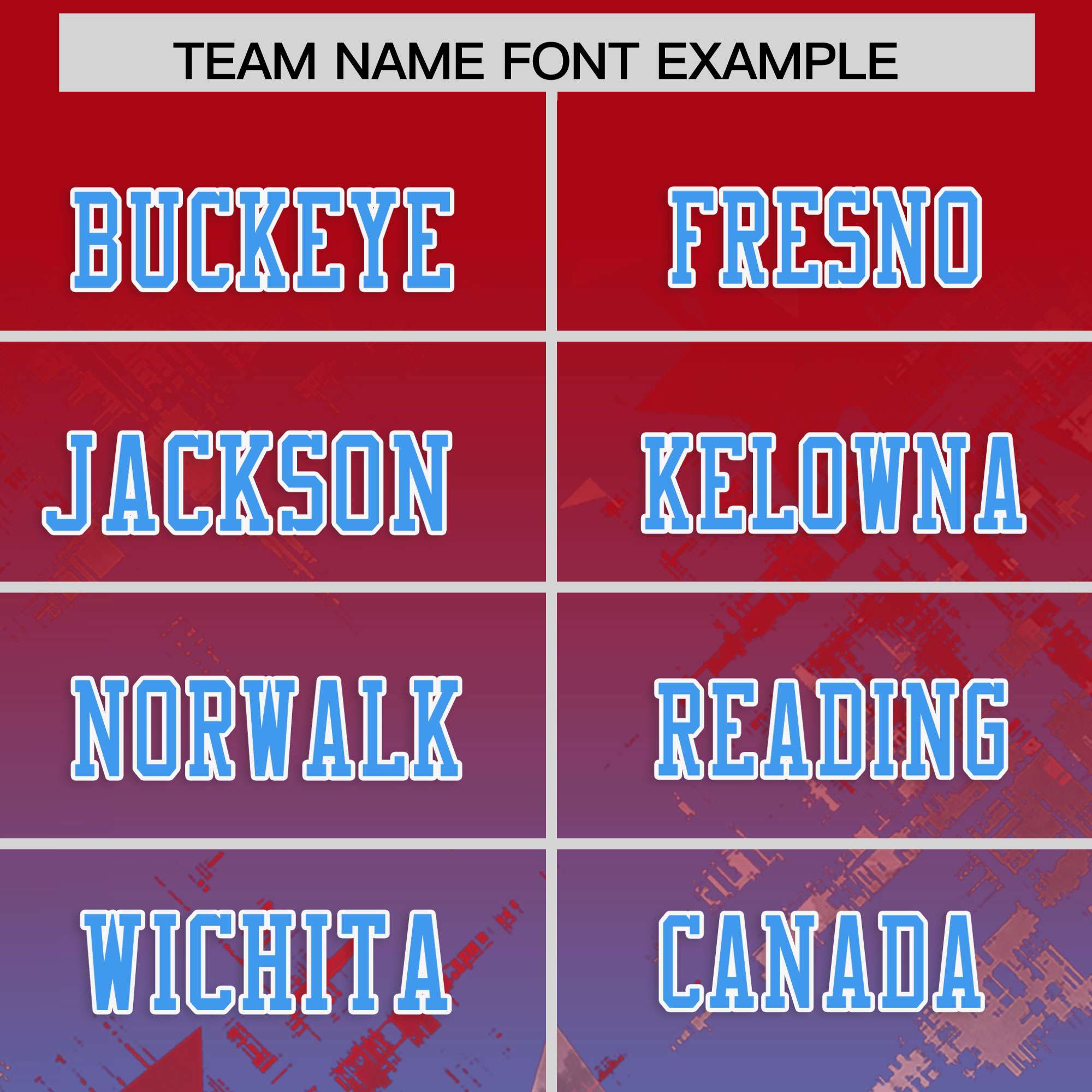 Custom Red Light Blue Personalized Star Gradient Flag Football Jersey