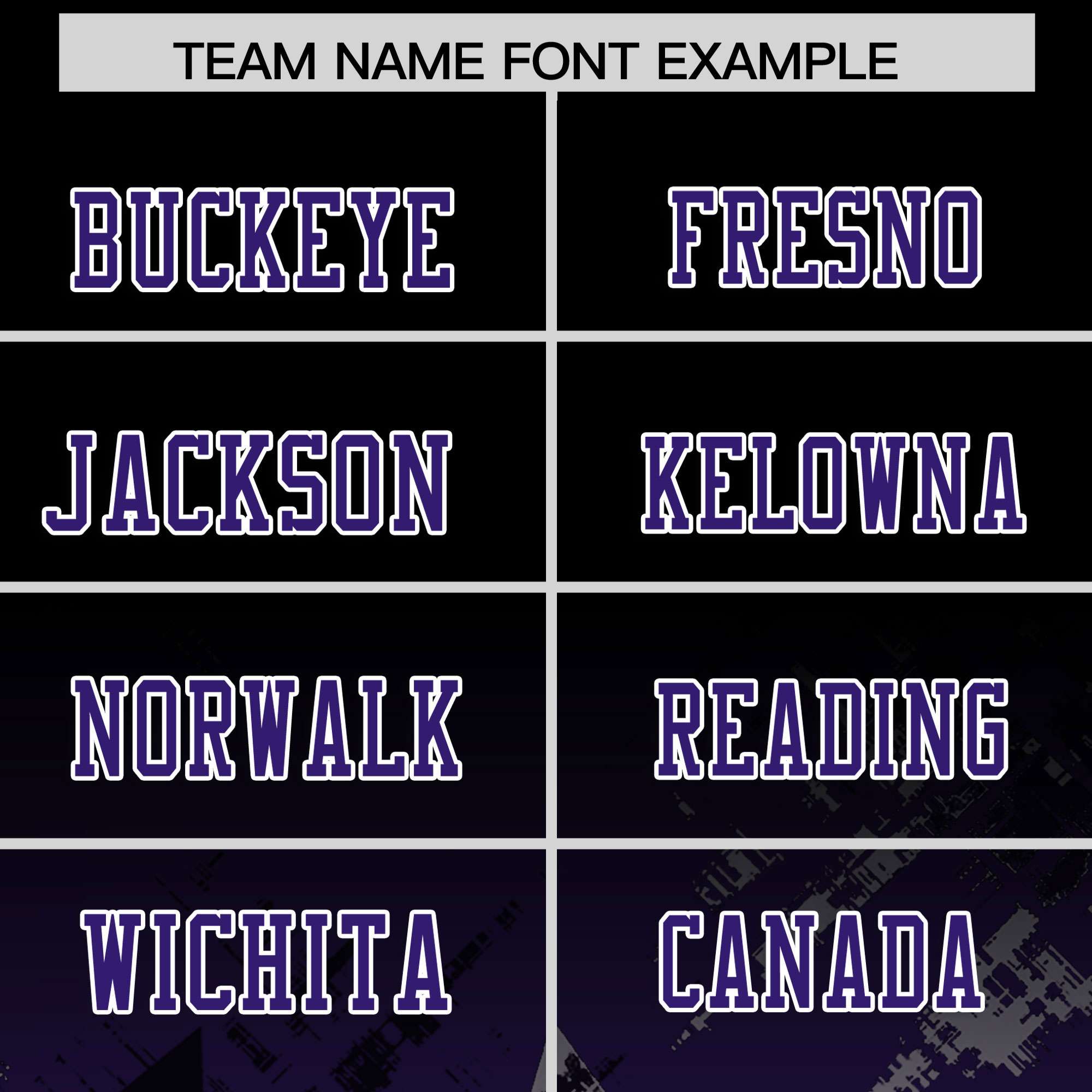 Custom Black Purple Personalized Star Gradient Flag Football Jersey