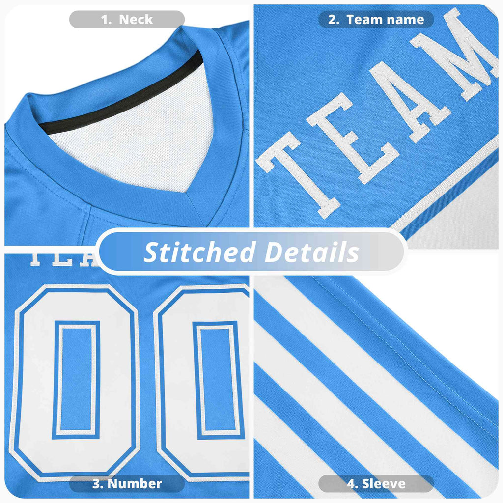 Custom Black Kelly Green Personalized Star Gradient Flag Football Jersey