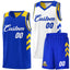 Custom Royal White Double Side Sets Men Basketball Jersey