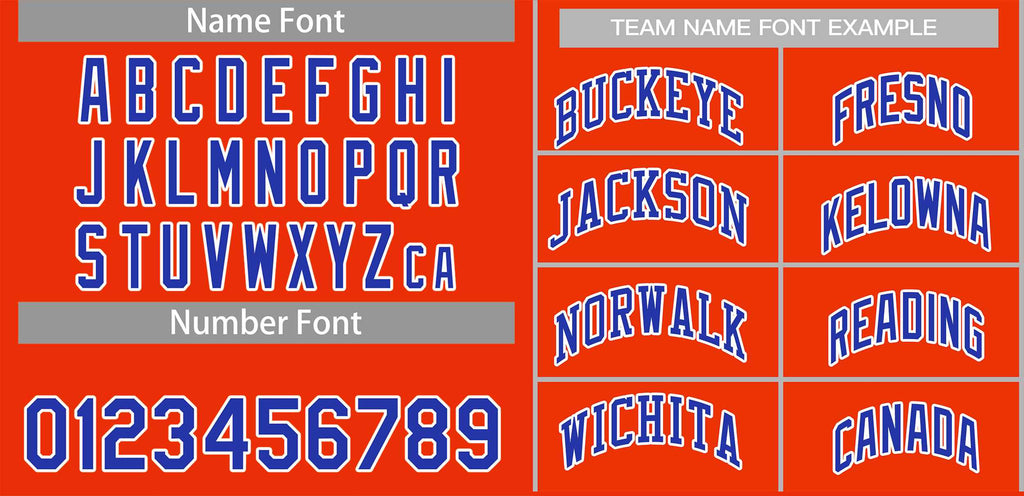 Custom Orange Royal-White Sport Basketball Shorts