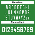 Custom Green White Double Side Sets Design Sportswear Basketball Jersey