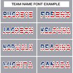 Custom Grey White-Navy American Flag Authentic Baseball Jersey
