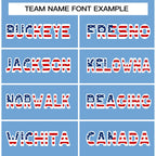 Custom Light Blue White-Red American Flag Authentic Baseball Jersey