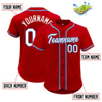 Custom Button Down Baseball Jersey Team Sports Shirts