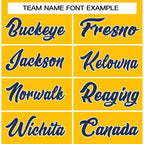 Custom Button Down Baseball Jersey Team Sports Shirts